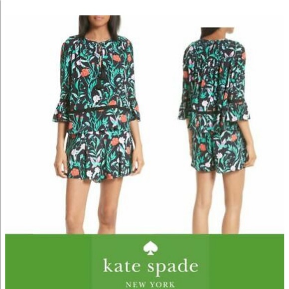 kate spade Dresses & Skirts - Kate Spade ♠️ Jardin Crepe Rumper
